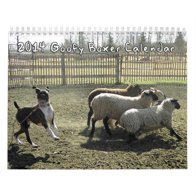 2014 calendriers maladroits de boxeur (Protection)