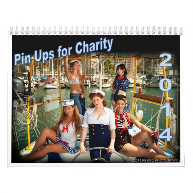 2014 pin-up pour le calendrier de charité (Protection)