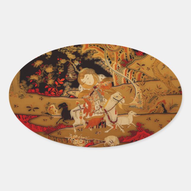 2015 Année du mouton ou de la chèvre - Stickers ov (Devant)