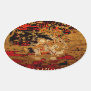 2015 Année du mouton ou de la chèvre - Stickers ov