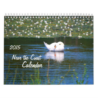 2015 près du calendrier de côte