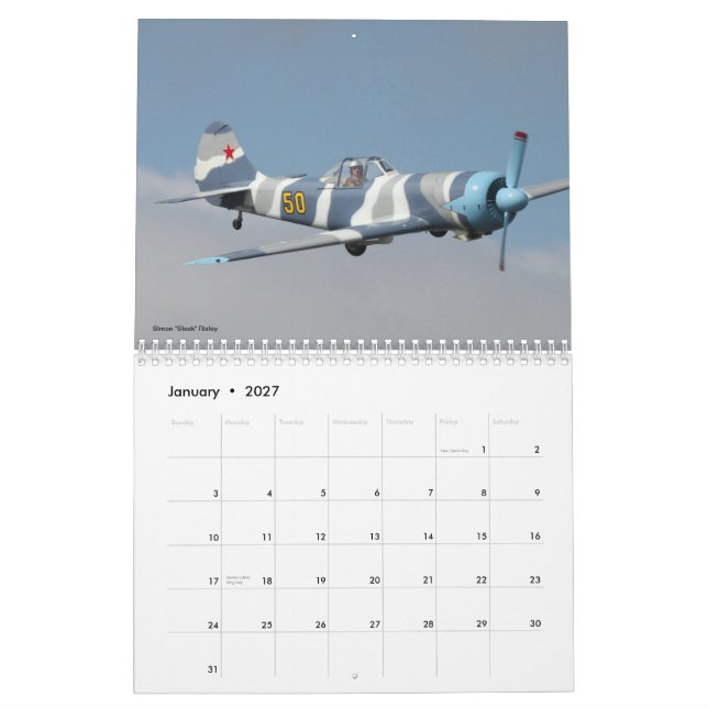 2015 yaks - calendrier de CJ (Jan 2027)