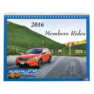 2016 www.subaruxvforum.com Calendrier