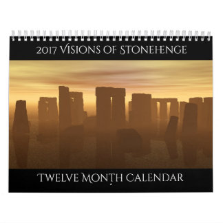2017 visions de calendrier de Stonehenge