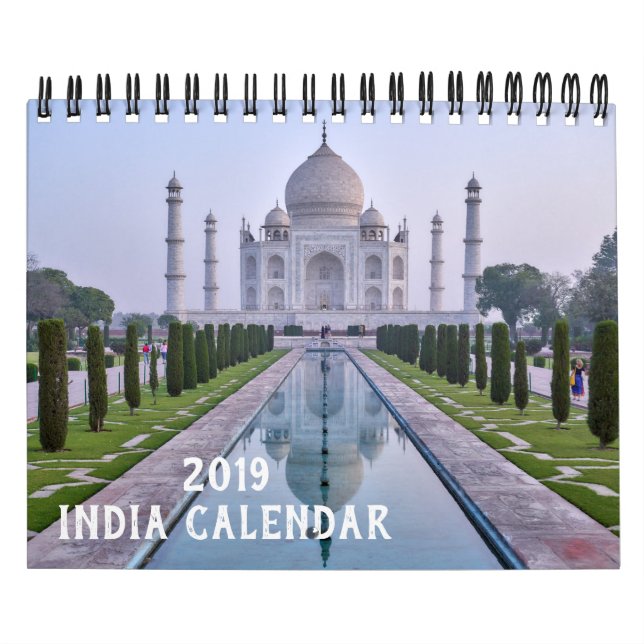 2019 couleurs et architecture de calendrier de (Protection)