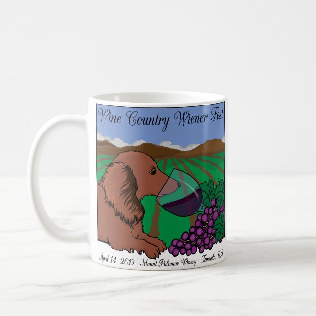 2019 tasses et steins de Fest de saucisse de pays (Gauche)
