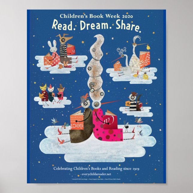 2020 Children's Book Week poster (Devant)