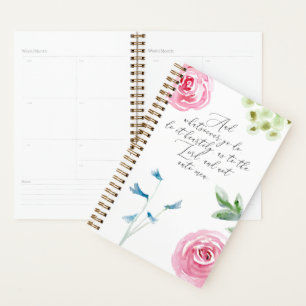 2020 Planner Bible Verse Et tout ce que vous faite