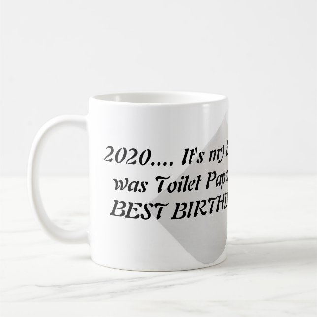 2020 - Quarantaine Birthday Mug (Gauche)