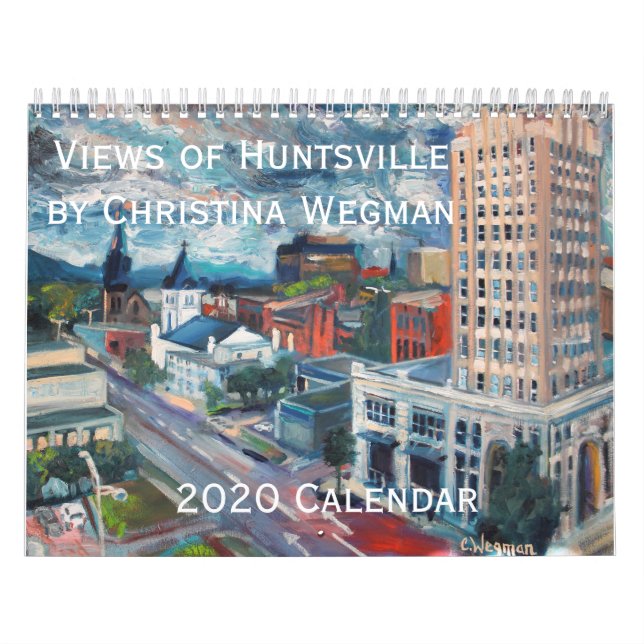 2020 vues de calendrier d'Huntsville (Protection)