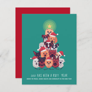 2021 C'est une année RUFF Arbre de Noël