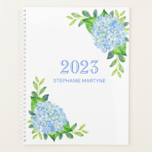 2021 Moderne Floral Blue Hydrangea Personnalisé