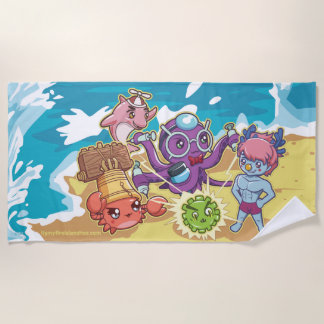 2021- Serviette de plage Power-UP pour vaccin