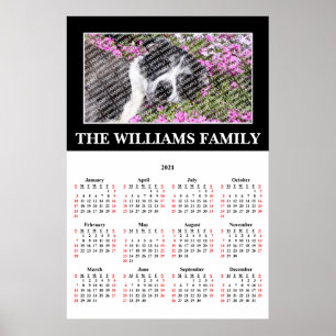 2021 Votre Photo Préférée Affiche de Calendrier Pe
