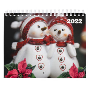 2022 Calendrier Noël Snowman