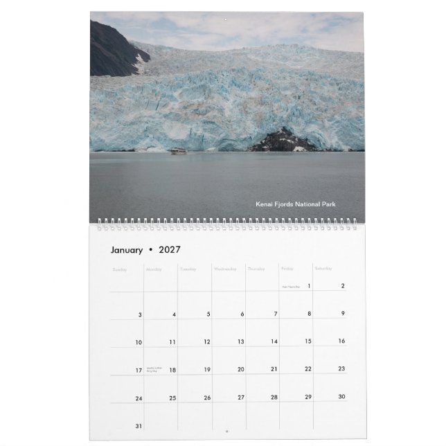 2022 Calendrier Parcs nationaux aux Etats-Unis (Jan 2027)