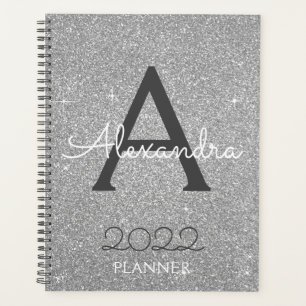 2022 Monogramme Paillettes Argentées
