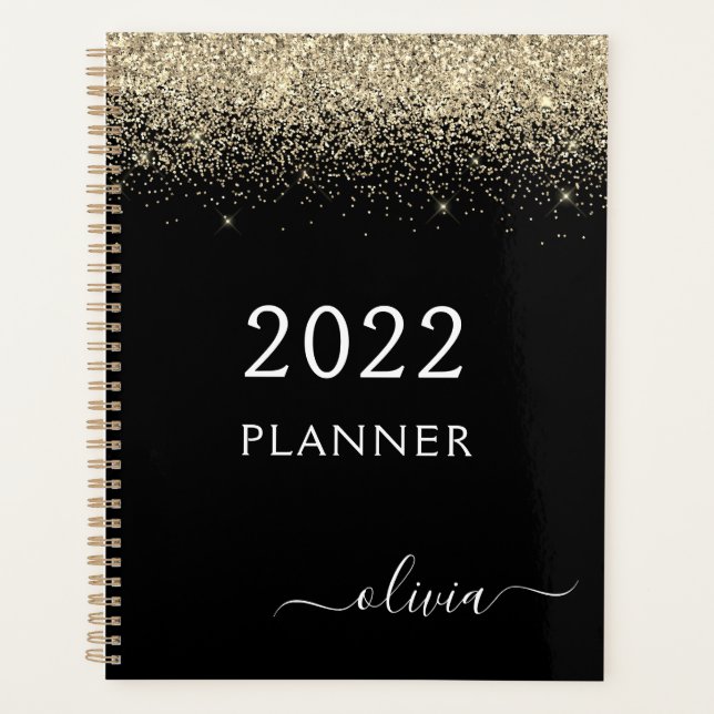2022 Or Glitter Paillette Luxe Monogramme (Devant)