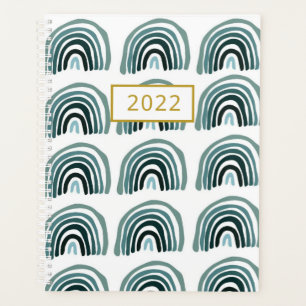 2022 Planificateur quotidien minimaliste moderne A