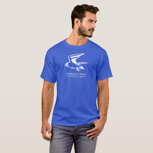 2023-24 FPE Falcon Blue Mens T-Shirt (Devant entier)