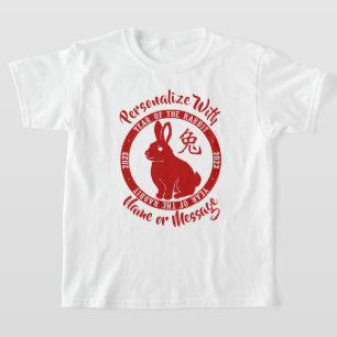 2023 Année Du T-shirt Rabbit