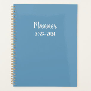 2023 bleu Planificateur mensuel/hebdomadaire