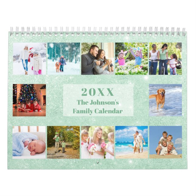 2023 Calendrier 3 Photos par mois et Notes Section (Protection)