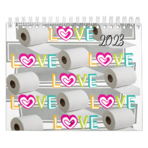 2023 Calendrier Toilet Paper Love, Canards