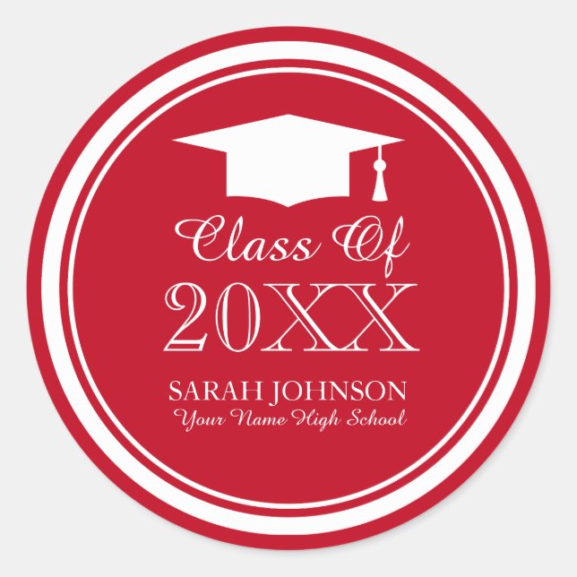 2023 Graduation stickers | Custom graduate seals (Devant)