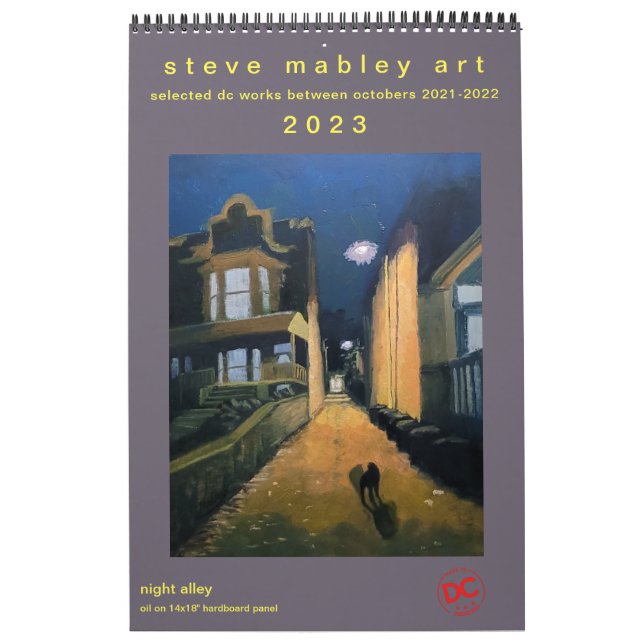 2023 Hometown DC Calendrier artistique original (Protection)