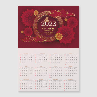 2023 Nouvel An chinois du calendrier lapin