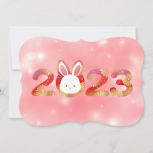 2023, Nouvel An Chinois, Invitation De Lapin