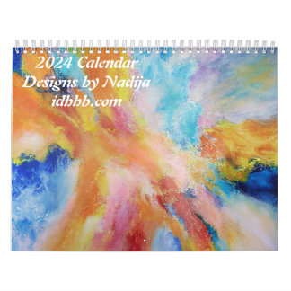 2024 Calendrier Designs par Nadija