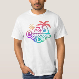 2024 Cancun T-shirt Vacances ou Voyage Design