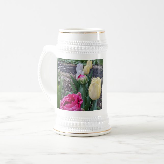 2024 Fleurs Stein / Mug par RoseWrites (Devant gauche)