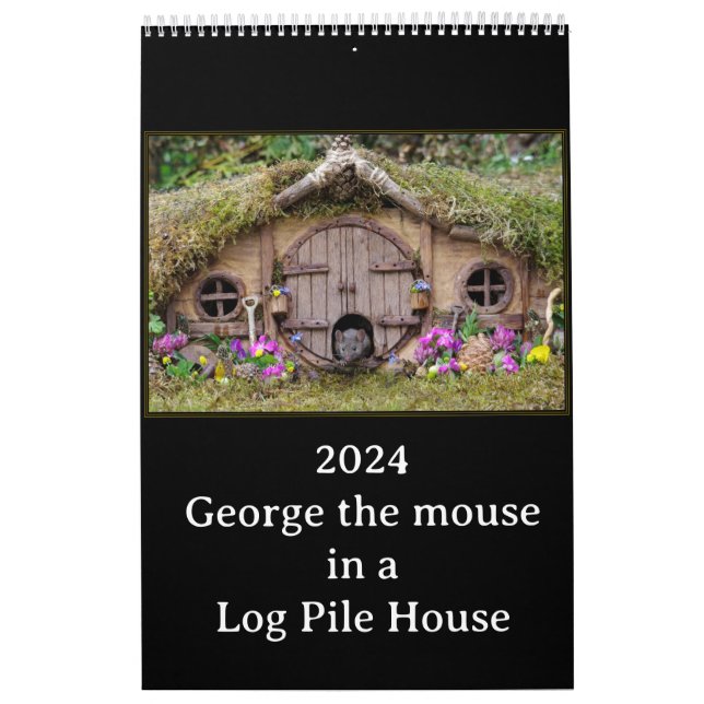 -2024- George la souris - calendrier du village so (Protection)