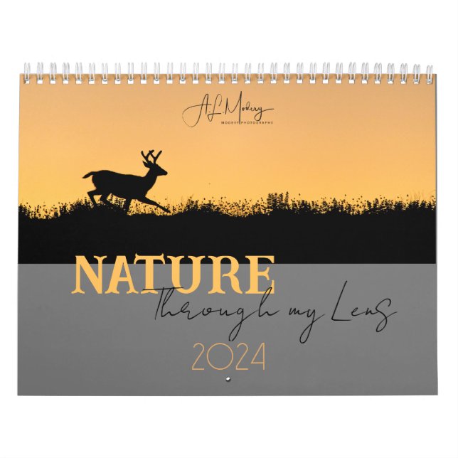 2024 La nature à travers mon calendrier lentille (Protection)