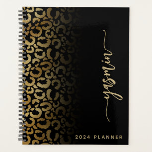 2024 Ports Leopard d'Or Noir Personnalisés