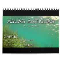 2025 Aguas Antiguas Casquette. 2 calendrier (calen
