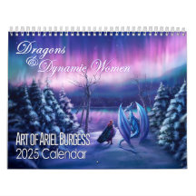 2025 Art du calendrier Ariel Burgess