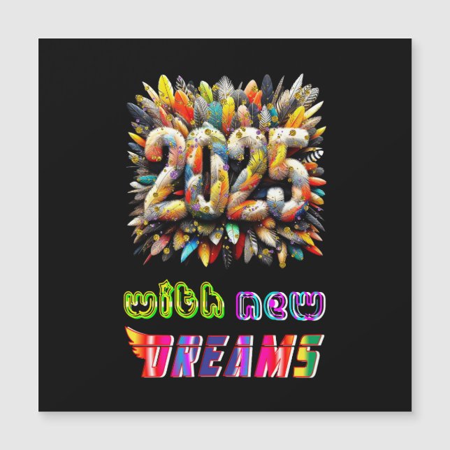 2025 Avec De Nouveaux Rêves (Devant)