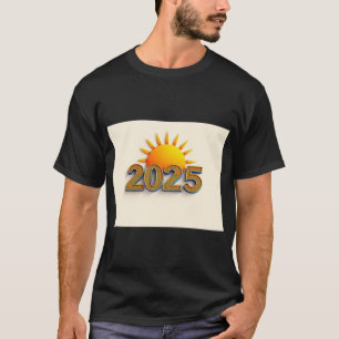 2025 Avec Le Soleil, Lever Le T-shirt Inspirationn