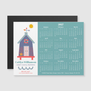 2025 Calendrier Agent immobilier Beach House Magne