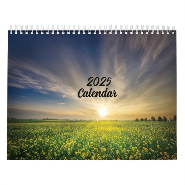 2025 Calendrier Fleurs classé 2 (Protection)