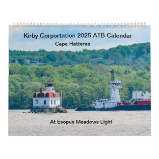 2025 Calendrier Kirby ATB Tugs sur la rivière Huds