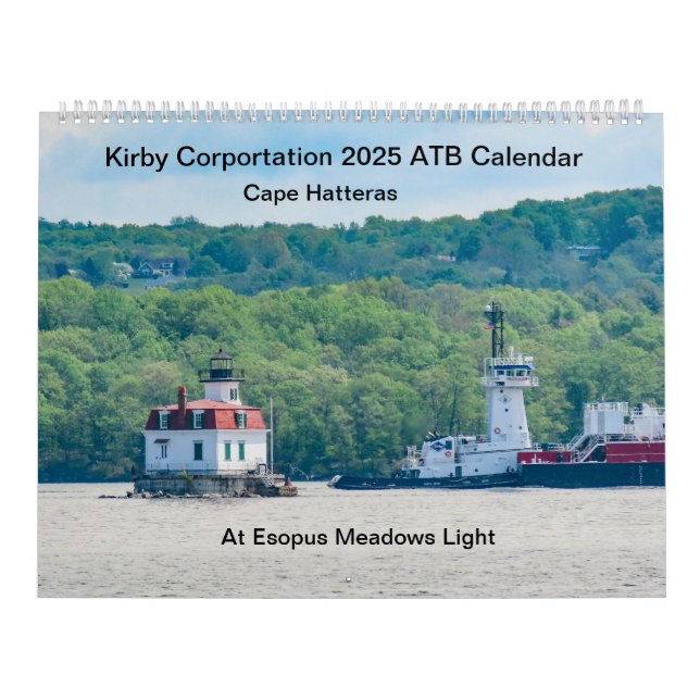 2025 Calendrier Kirby ATB Tugs sur la rivière Huds (Protection)