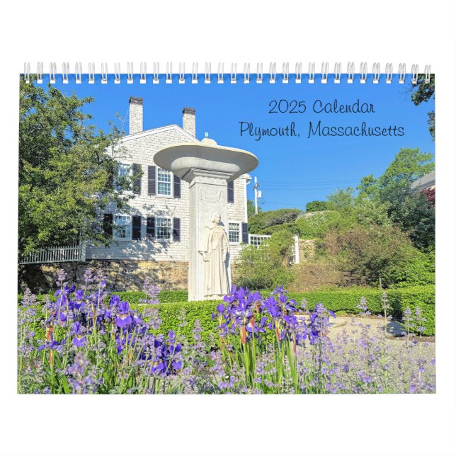 2025 Calendrier Massachusetts Plymouth (Protection)
