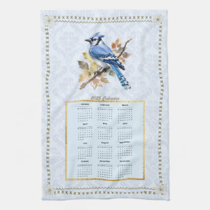 2025 Calendrier serviette BlueJay