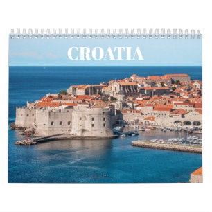 2025 Croatie Calendrier Istra