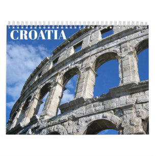 2025 Croatie Calendrier Istra
